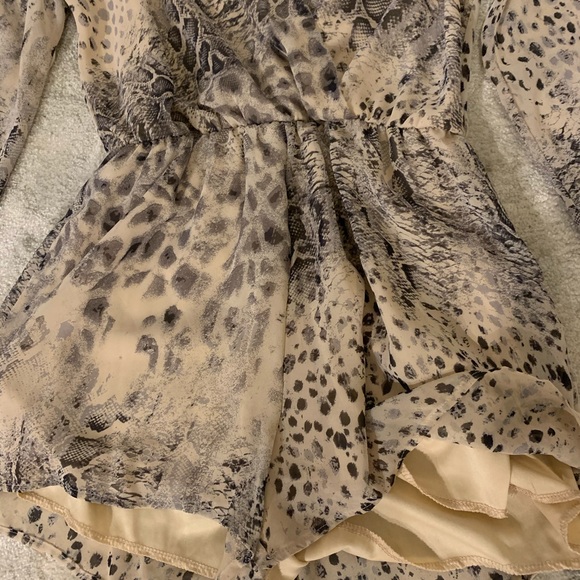 Animal Print Romper - Picture 3 of 5